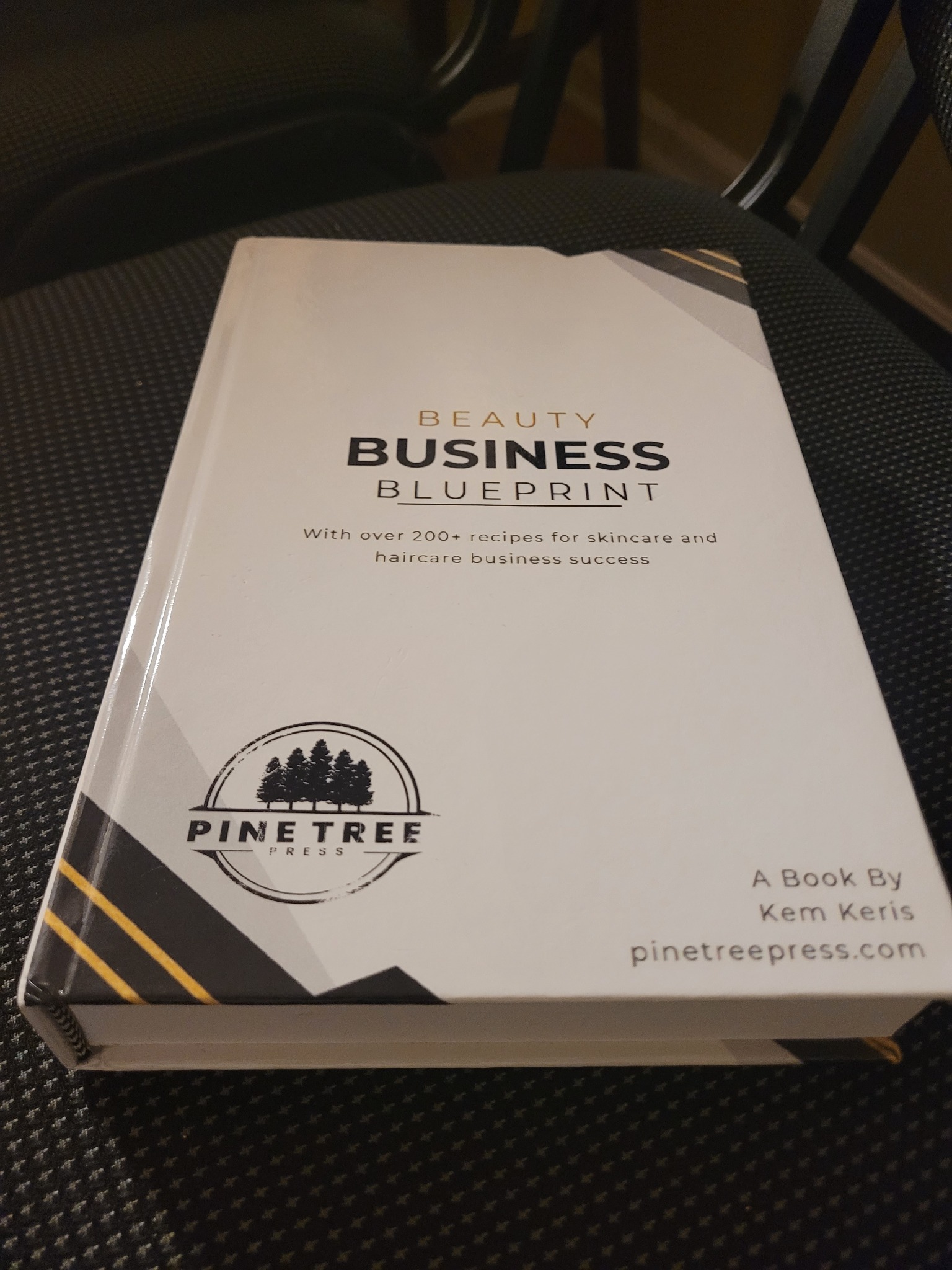 The Beauty Business Blueprint physical book photo