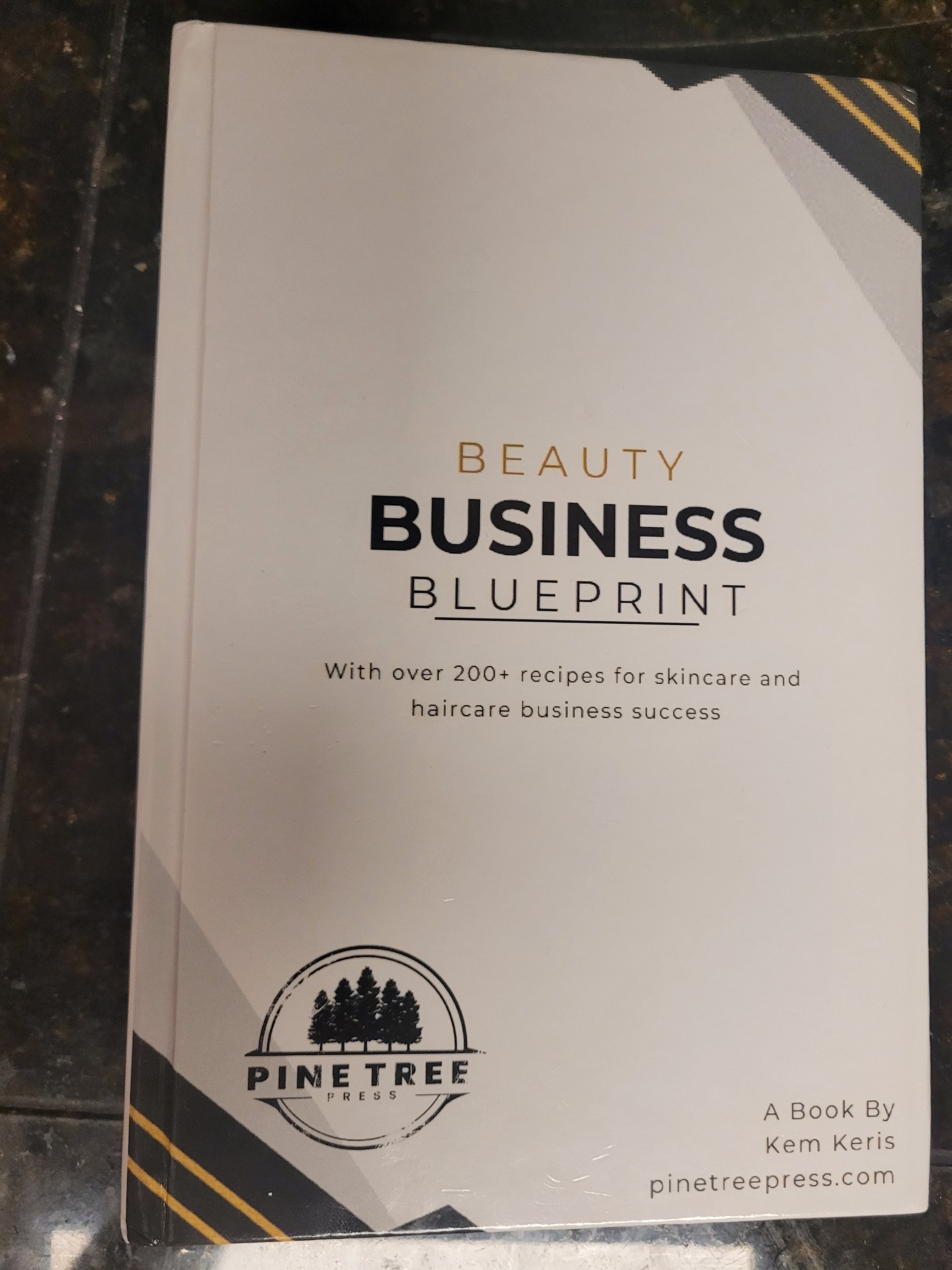 The Beauty Business Blueprint hardcover book